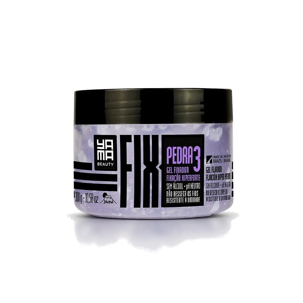Gel Fixador Yamá Pedra Fixação 3 300gr - Beauty