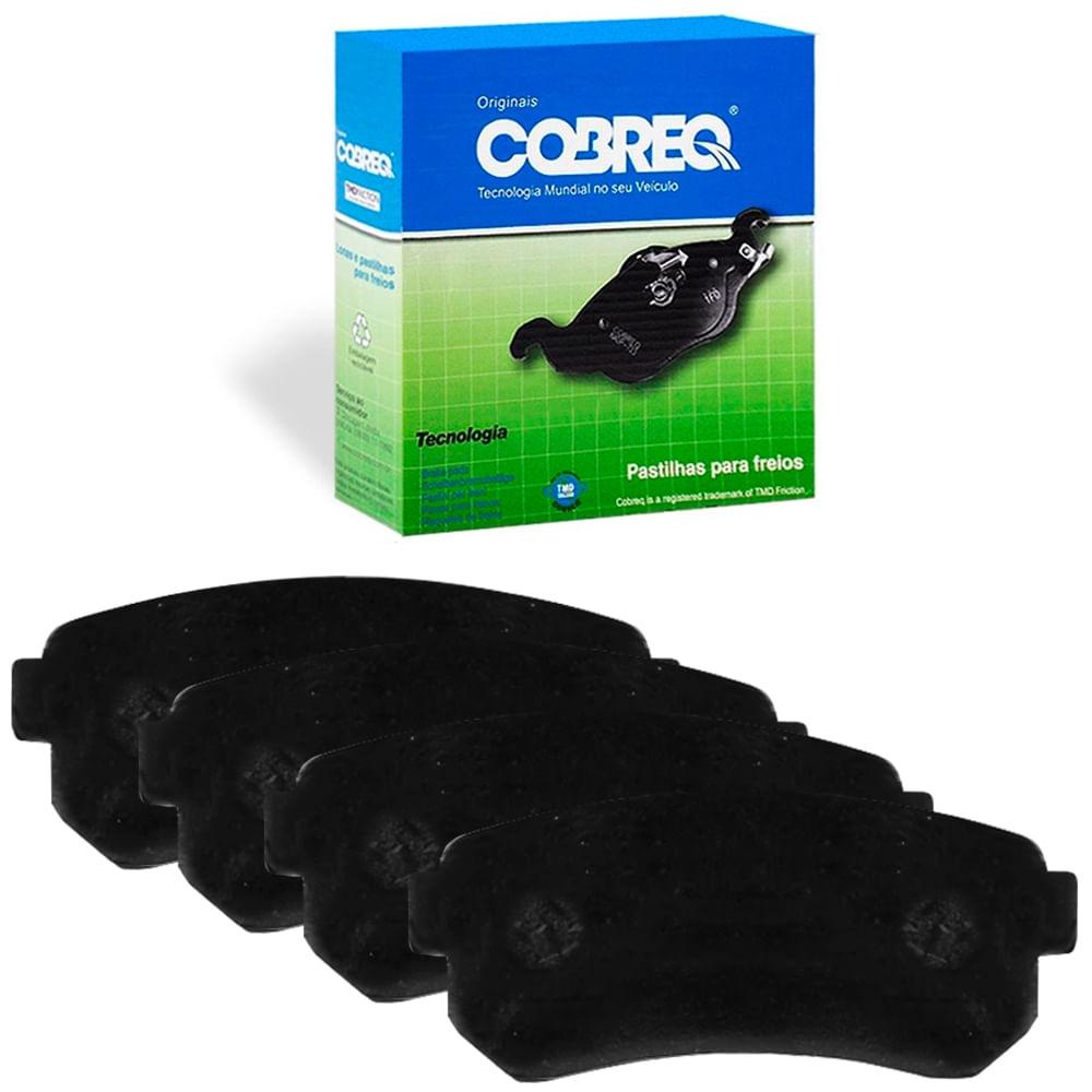 Kit Pastilha Freio Honda Cr-v 2007 A 2017 Akebono Cobreq em Oferta na Shopee