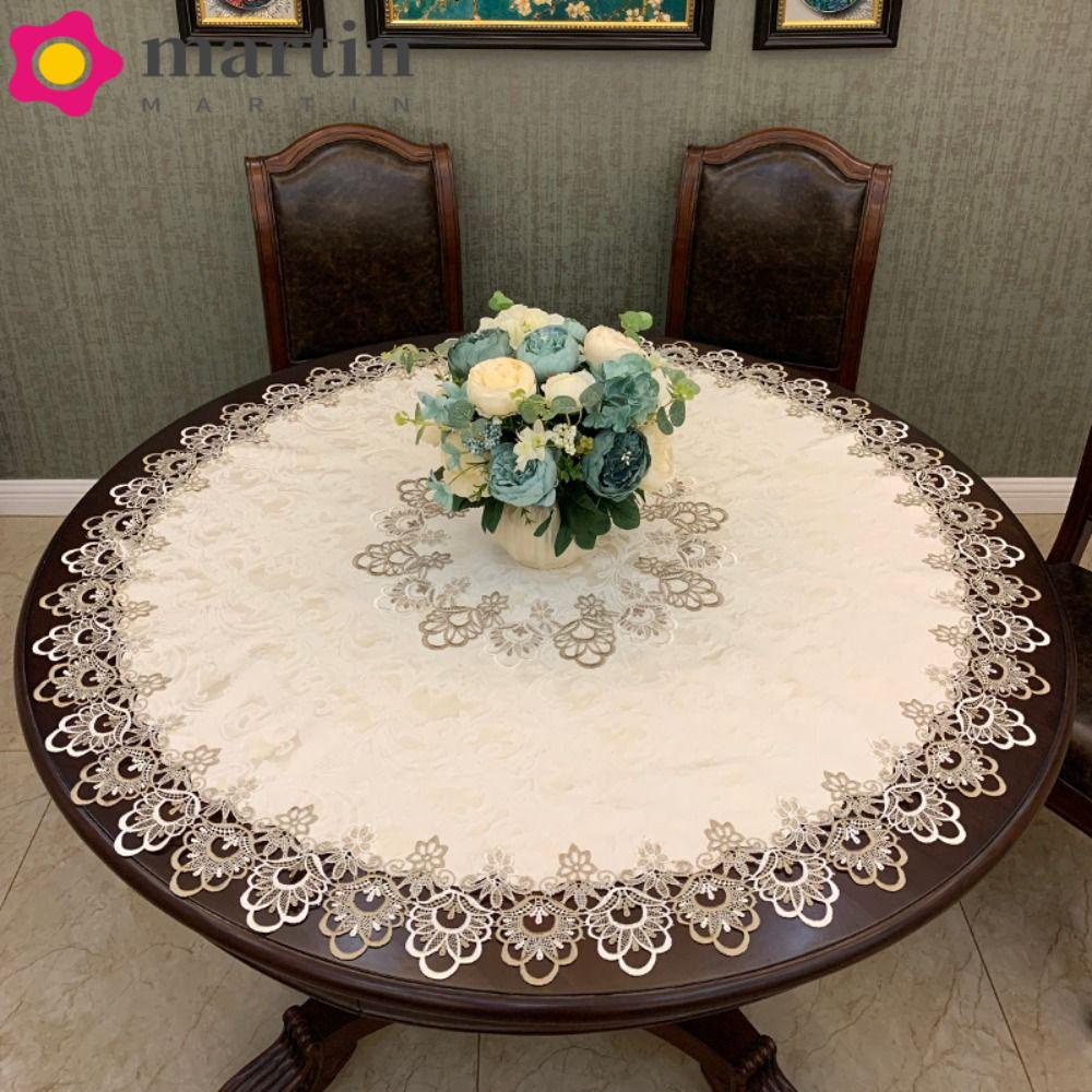 MARTIN Corredor De Mesa Casamento Moderno Tecido De Renda De Alta Qualidade Antifouling Capa De Luxo