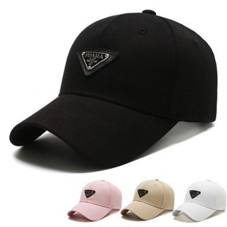 Prada Boné De Beisebol Na Versão Coreana Feminina Algodão Golf Unisex
