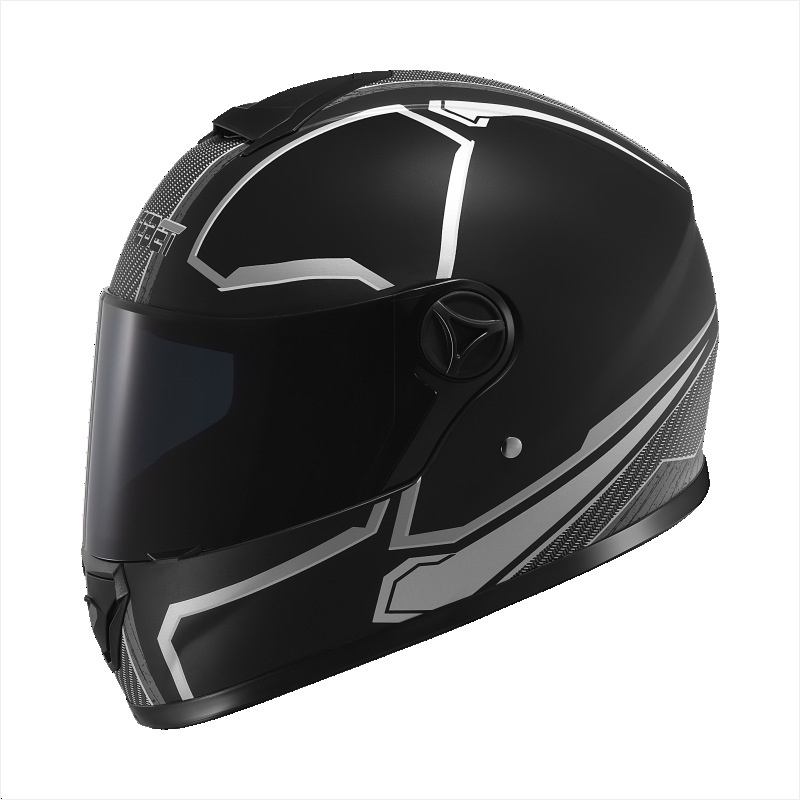 Capacete de segurança masculino 10.14 Capacete de segurança elétrico quente quatro estações Capacete universal feminino Spot Moto de inverno anti-nevoeiro Capacete completo carro de bateria cinza