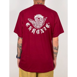 Camiseta em Algodão Chronic Hustler Anjo Balaclava Moda Streetwear Envio Imediato