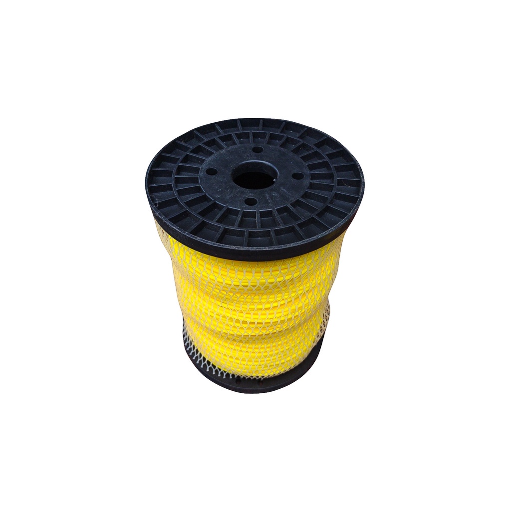 Bobina Fio Nylon Roçadeira 3,0mm Redondo 2kg 248m Garthen