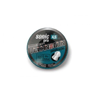 Chumbinho Sonic Pró - Calibre 4,5mm - Pote Com 500 Pcs -