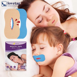 LOVETAG Crianças Tiras Para A Boca Do Sono Adulto De Correção Respiratória Anti-Ronco Adesivos Físicos Melhorando Suaves Respiratórias C4E4