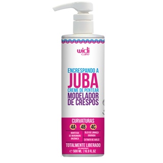 Encrespando a Juba Creme de Pentear Modelador 500 ml - Widi Care em Oferta na Shopee