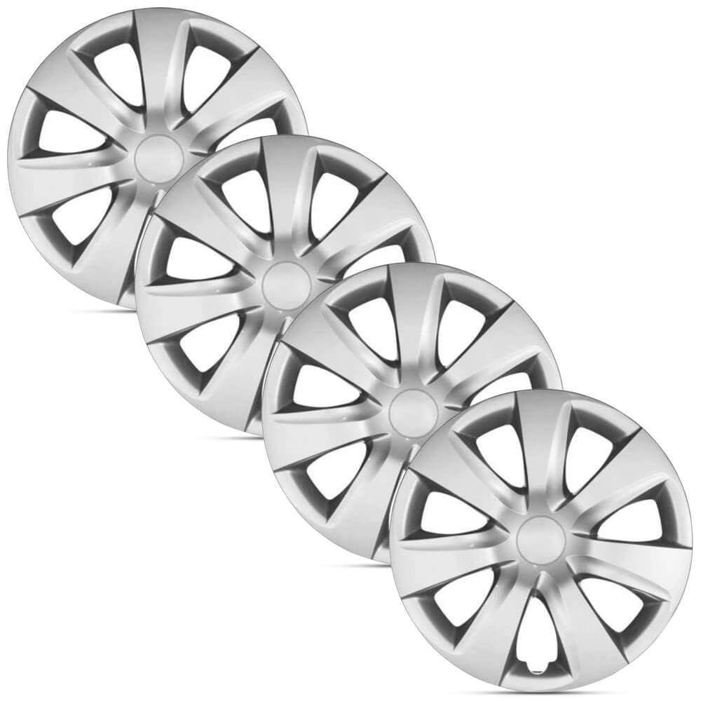 Jogo 4 Modelo Calota Original Etios Prata Aro 14 - Spare Parts and Accessories for Vehicles