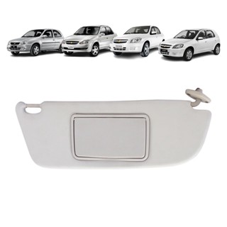 Quebra Sol Cinza Com Espelho Chevrolet Corsa Classic Celta Prisma Lado Direito Newtec NT2200GM em Oferta na Shopee