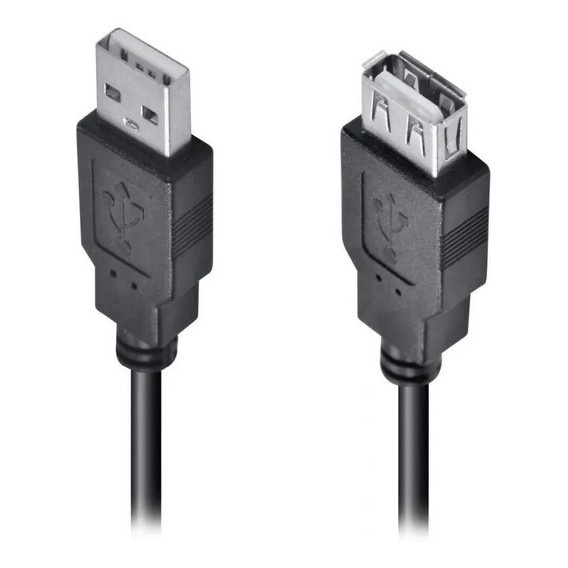 Cabo Extensor Usb 2.0 Macho X Fêmea Extensor 1.5 Metro — imagem 2 de 2