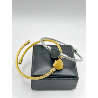 Pulseira De Aço Inoxidável Pulseira Clássica Torção Pulseira Unissex Cartier Ajustável