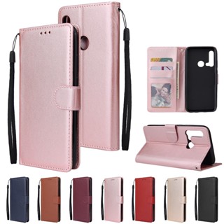 Caixa Huawei P30 P30Lite P30 Pro P20 P20 Plus P20 Lite Flip Case Cover Carteira De Couro Porta-Cartões TPU Soft