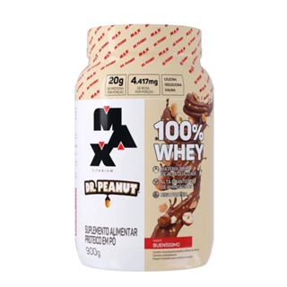 Whey 100% Dr Peanut - Max Titanium em Oferta na Shopee