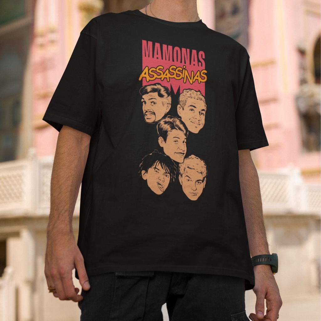 Camiseta Camisa Mamonas Assassinas Banda Rock Integrantes Fã em Oferta na Shopee