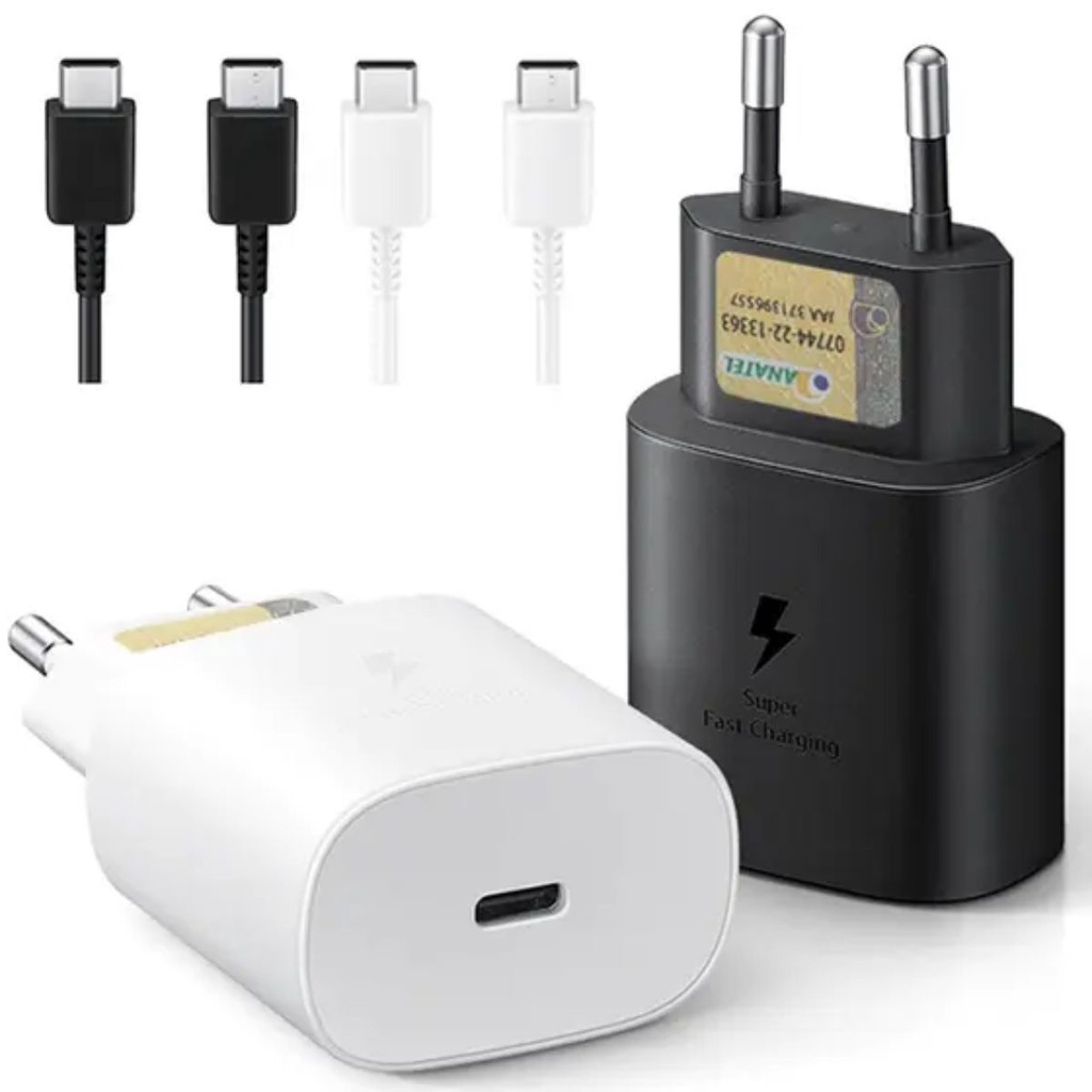 Carregador 30w Tipo C Original A'Gold Compatível Galaxy A32 A50 A70 S20 Ultra S21 S10 S22+ Note10+