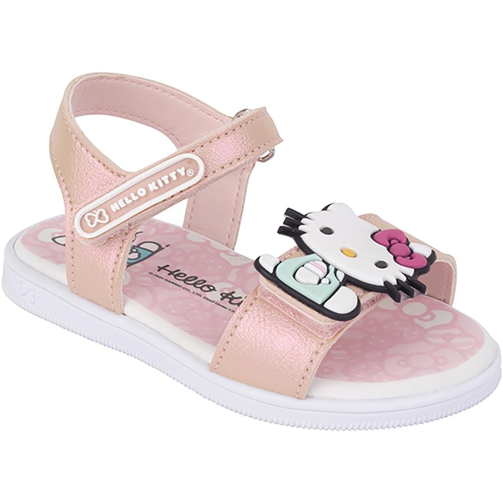Sandália Infantil Hello Kitty baby by WorldColors - Rosa em Oferta na Shopee