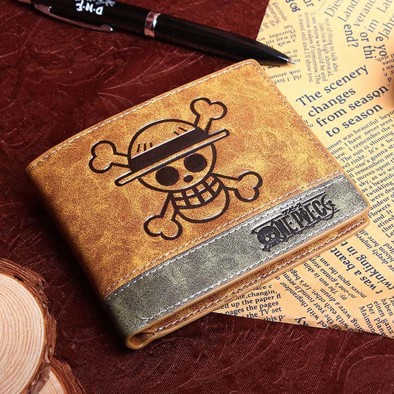 Uma Peça Carteira PU Material Luffy ACE De Cartão Joomba Feriado Presente De Aniversário em Oferta na Shopee