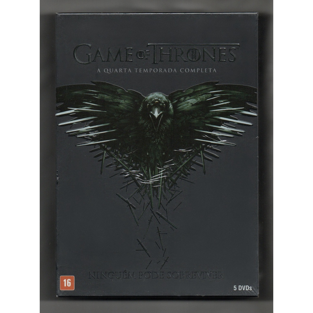 Game Of Thrones DVD Quíntuplo 4ª Temporada