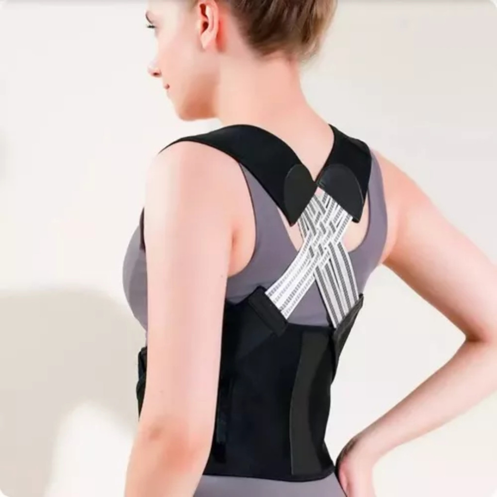 Corretor Postura Cinta Postural Para Coluna Corrigir Postura Protetor Lombar Corretor S-2xl