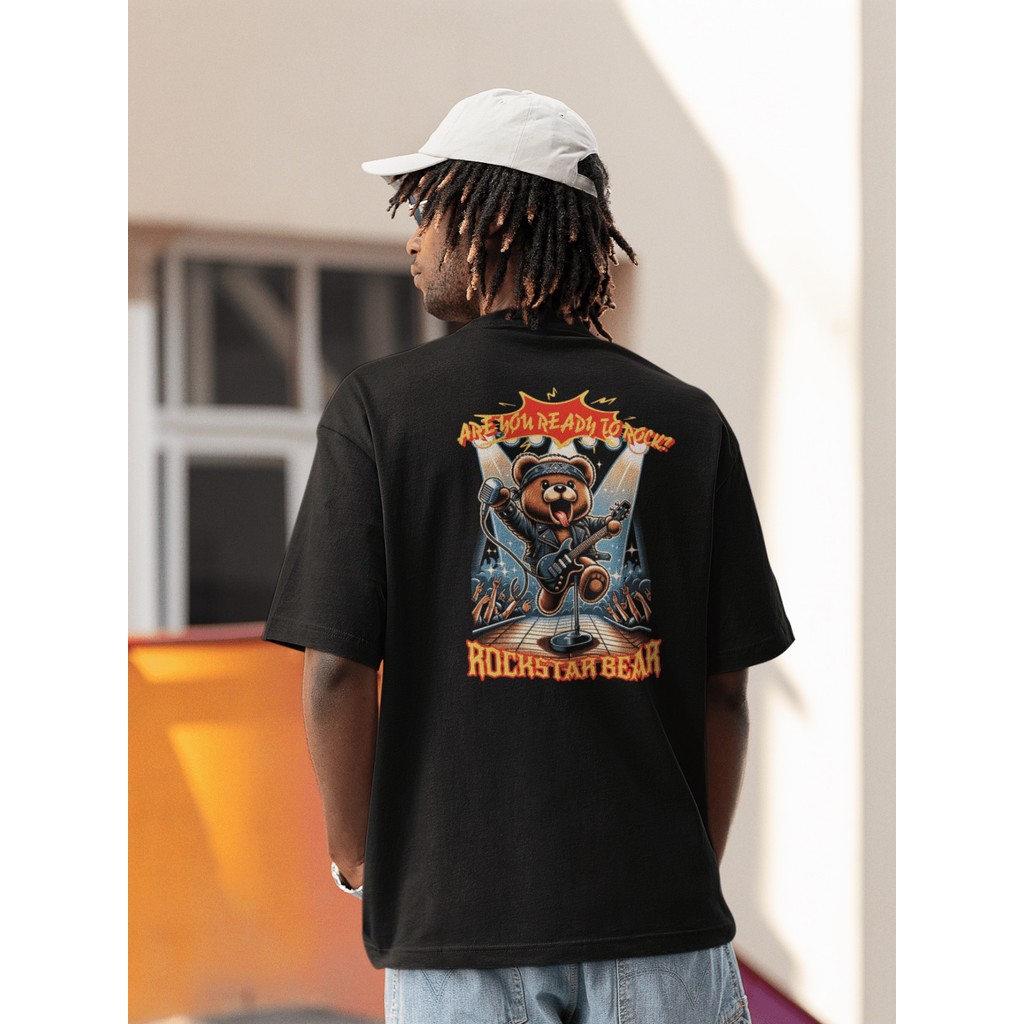 Camisa Camiseta Oversized Streetwear Ombro Caído Estampada Masculino e Feminino 100% Algodão Confortável Academia