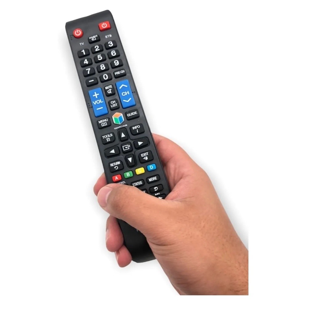 Controle Remoto Universal Para Smart Tv Samsung 3d Netflix Botão Futebol