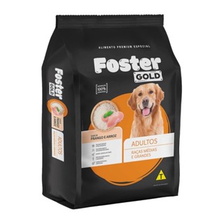 Ração Foster Gold Frango/Arroz Raças Médias Grandes 2Kg em Oferta na Shopee