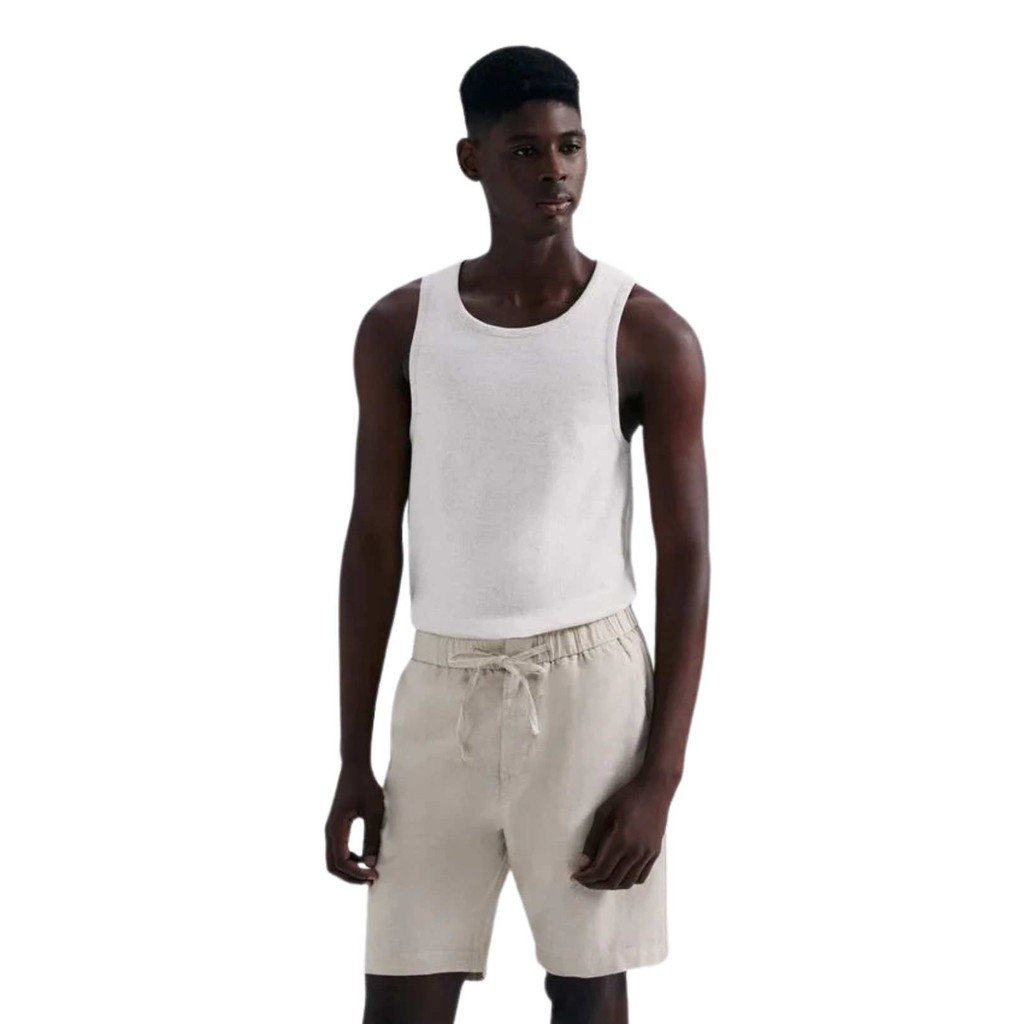 Shorts bermuda marca hering masculina em linho modelo lz50
