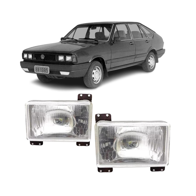 Bloco Farol Passat 1983 1984 1985 1986 1987 1988 Original Valeo Cibie