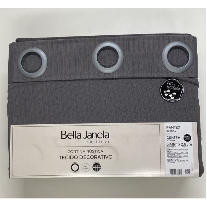 Cortina Bella Janela 5 40 X 2 80: Onde Comprar | BuscaProdutos