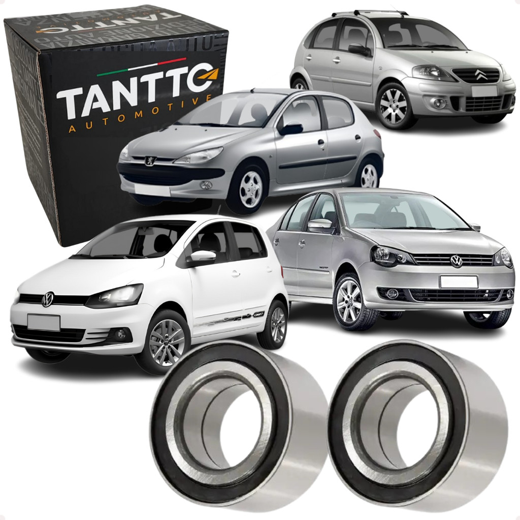 Par Rolamento Roda Dianteira C3 206 208 Hoggar Fox Polo Spacefox em Oferta na Shopee