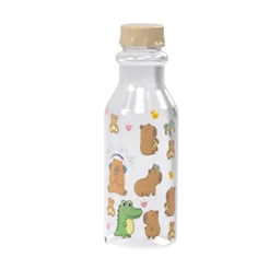 Garrafa Capivara 500 ml Lancheira Passeio Plástico Plasútil