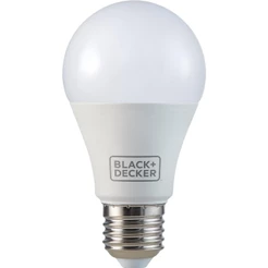 Lâmpada Led Luz Amarela Bulbo 9w 3000k Black+Decker