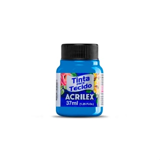Tinta Fluorescente Para Tecido 37ml - Azul - 1 unidade - Acrilex - Rizzo em Oferta na Shopee