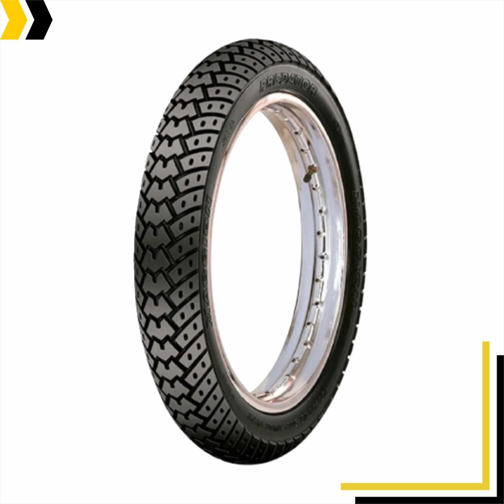 Pneu (T) Honda CBX Strada CG Titan fan Cargo YBR Factor Maggion 100/90-18 Predator MR5 Uso C/Câmara