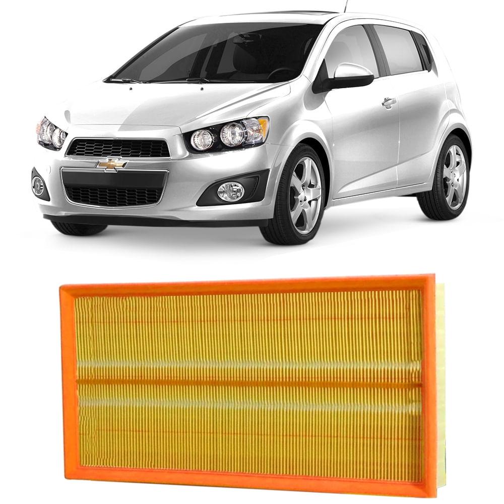 Filtro Ar Chevrolet Sonic 2012 A 2015 Tecfil