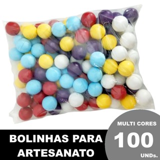 Bolas Bolinhas De plástico Color ping-pong Pacote C/100 Unid