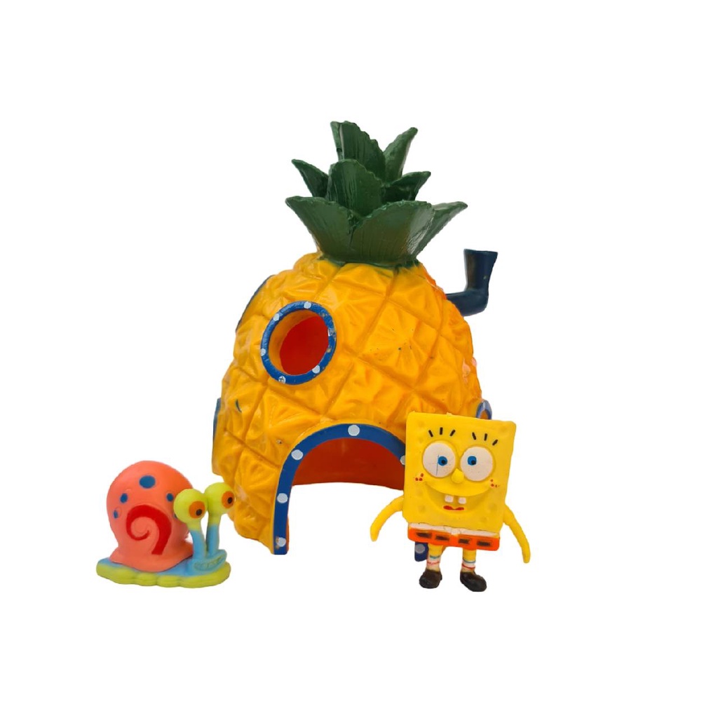 Enfeite de Aquário Casa do Bob esponja decoração