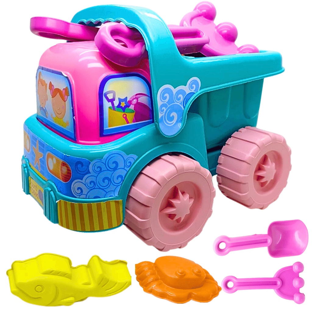 Truck Baby Girls Brinquedo Interativo Praia Areia Piscina Castelinho Meninas Crianças Presente
