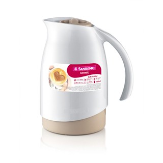 Bule Térmico Plástico Cuidar Branco 700ml Termic Sanremo