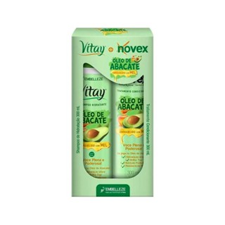 Kit Shampoo + Condicionador Embelleze Novex Óleo De Abacate 300ml