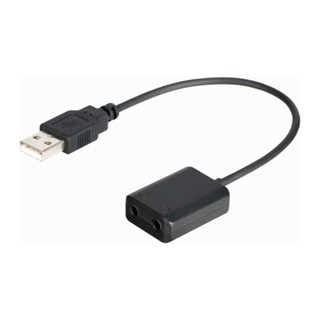 Cabo Adaptador Áudio Boya Usb Macho para 3.5mm Fêmea Preto