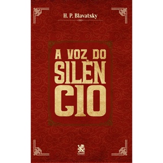 A Voz do Silêncio - Edição Bilíngue - H.P Blavatsky em Oferta na Shopee