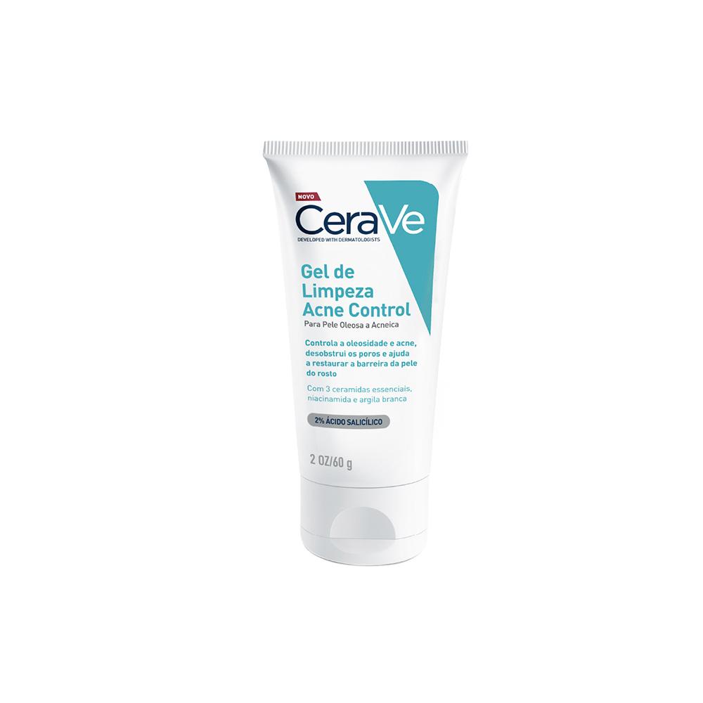 Cerave Acne Control Gel de Limpeza Facial 60g