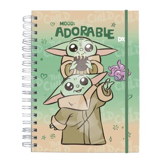 Caderno Smart Universitário 10 Matérias Yoda Star Wars DAC