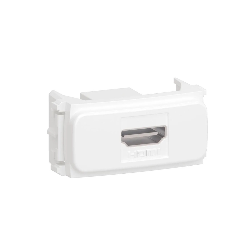 Módulo Tomada de comunicação HDMI Compose WEG Branco Preto