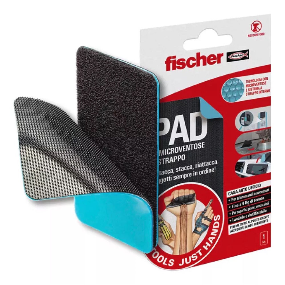 Sistema de Fixação de Objetos por Ventosa e Velcro Fixa Vacuo Removível