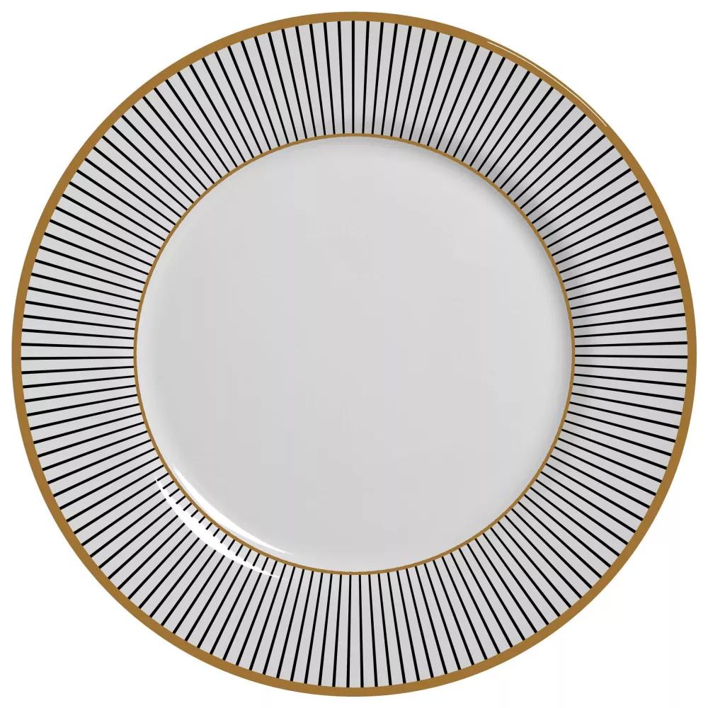 Conjunto com 6 Pratos Raso Ritz Ø29cm