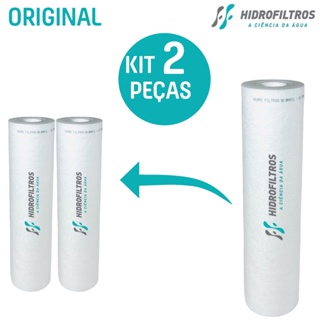 2 Refil Filtro Água 9.3/4 Caixa d’água Cavalete HidroFiltros em Oferta na Shopee