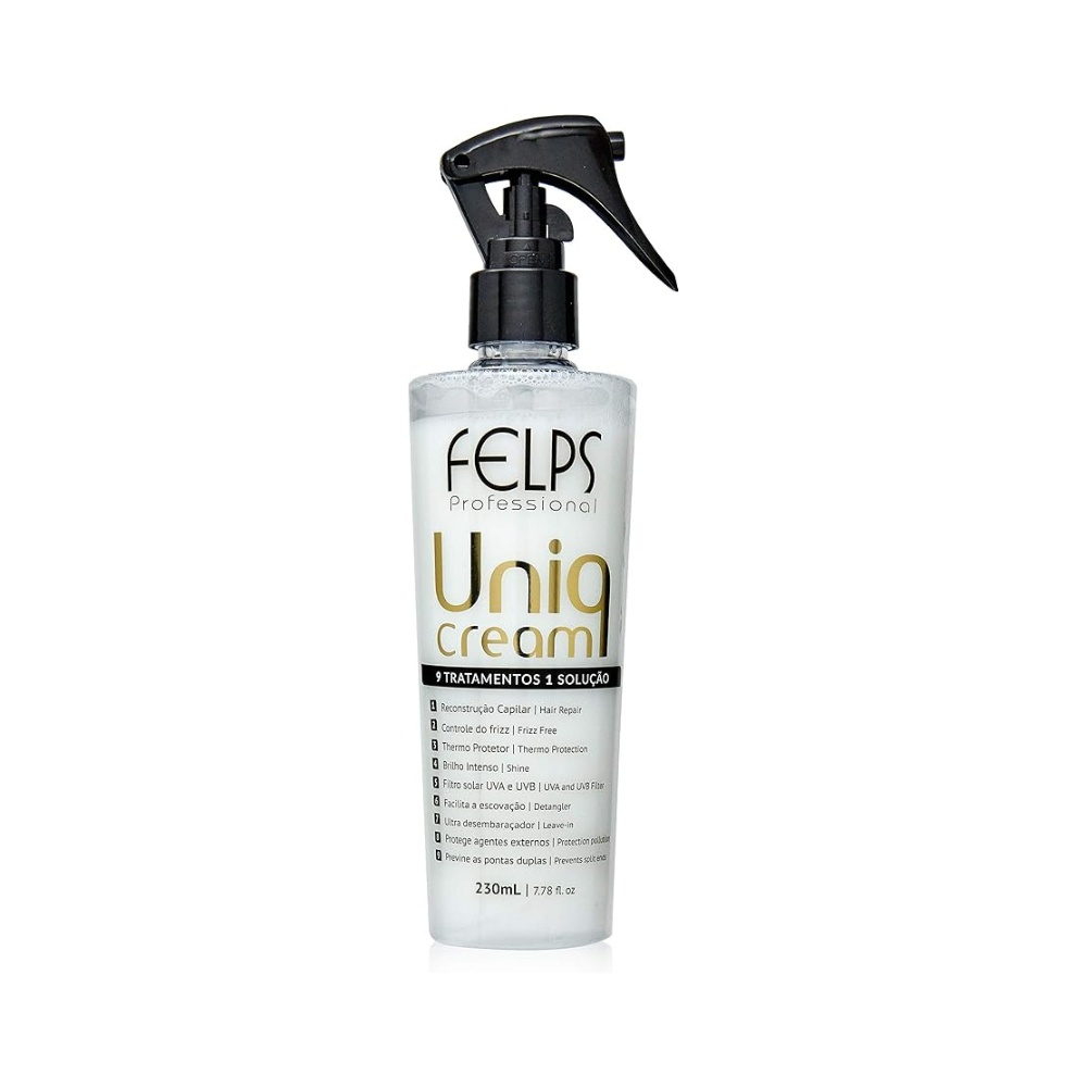 Leave In Felps Professionel Uniq Cream 9 em 1 Hair Treatment 230ml