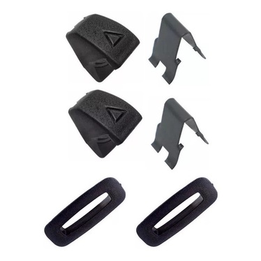 Kit Botao + Trava + Moldura Encosto Banco Fusca Brasilia em Oferta na Shopee