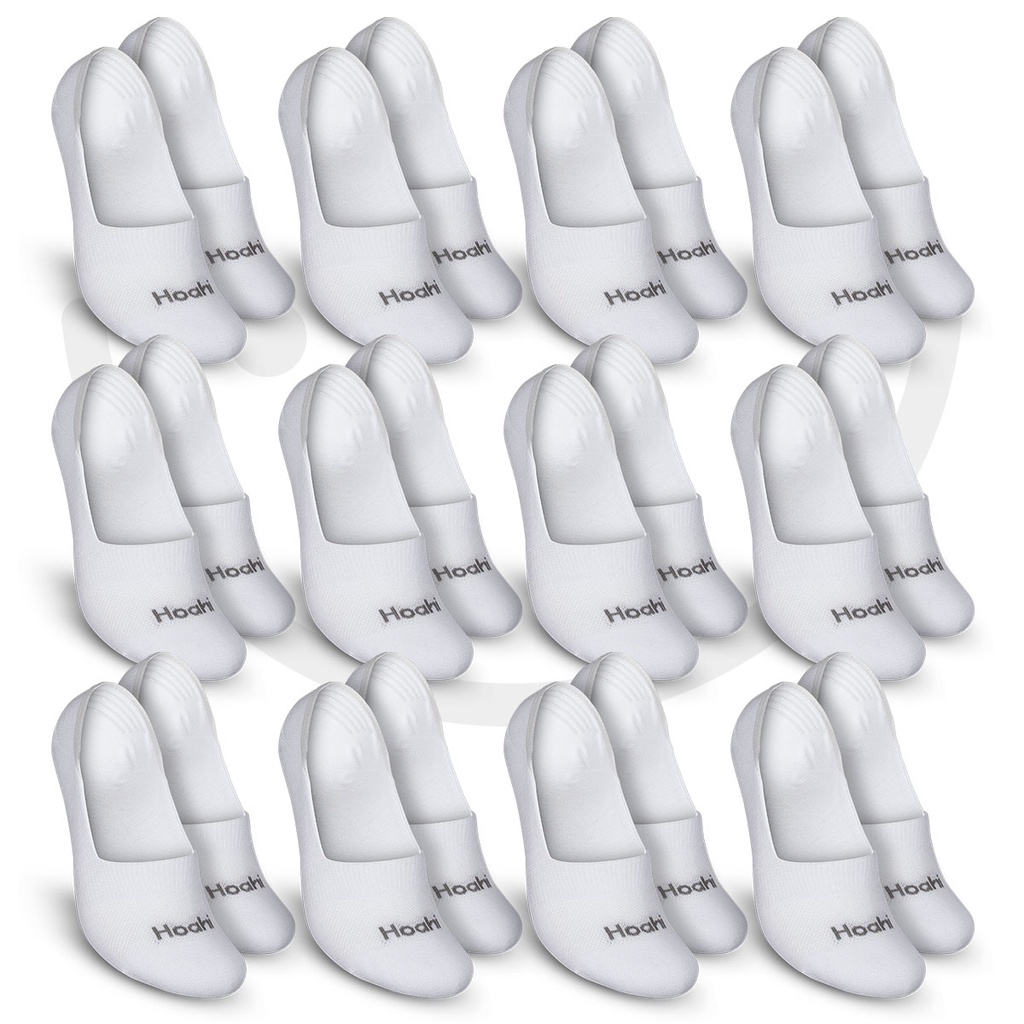 Kit com 12 Pares de Meias Sapatilha Algodão Toque Suave Hoahi em Oferta na Shopee